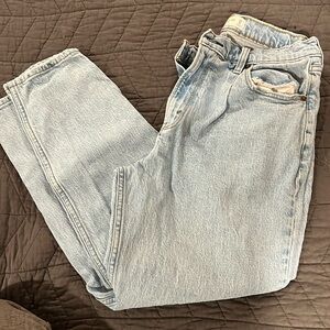 Abercrombie and Fitch Mom jeans